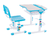 Растущая парта и стульчик FunDesk Colore Blue