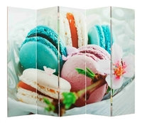 Ширма 1114-4 Macarons 4 панели