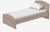Кровать без ящика 90*200