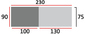 Стол G4702-V130 массив