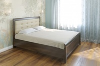 Кровать с мягким изголовьем 140, 160, 180*200
