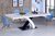 Обеденная группа Стол DT75 Стул Y971 blue