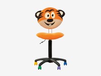 Стул детский поворотный For kids GTS RU TIGER