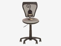 Стул детский поворотный MINISTYLE GTS RU CAT and MOUSE Q